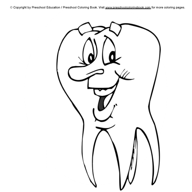 Dental Coloring Pages, Fun Stuff For Kids